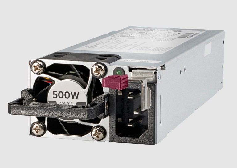 HPE 500W Flex Slot Platinum Hot Plug Low Halogen Power Supply Kit