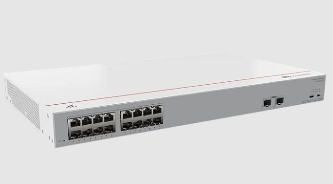 HUAWEI S110-16LP2SR (16*10/100/1000BASE-T ports, 2*GE SFP ports, PoE+, AC power)