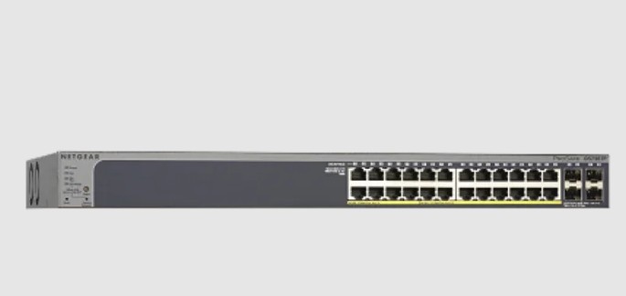 NETGEAR GS728TP 28PT GE POE+ SMART SWITCH