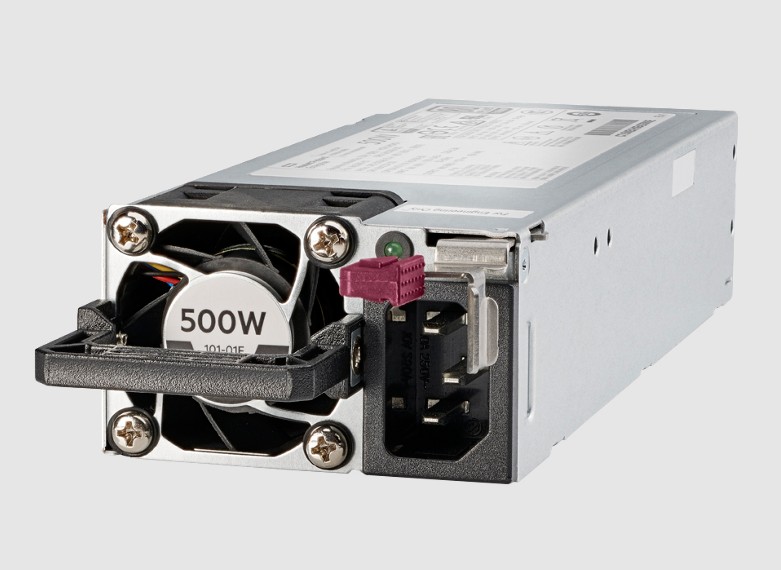 HPE 500W Flex Slot Platinum Hot Plug Low Halogen Power Supply Kit