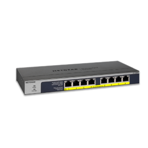 Gigabit Unmanaged Switch Series (GS108PP) 8-Port Gigabit Ethernet High-power PoE+ Unmanaged Switch with FlexPoE (123W)